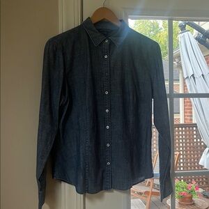 Brooks Brothers Navy Polka Dot Shirt